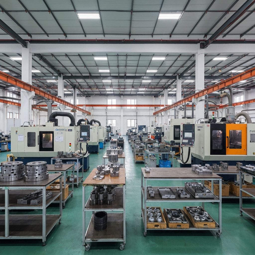 KTM Dongguan factory — vacuum casting and injection molding under one roof